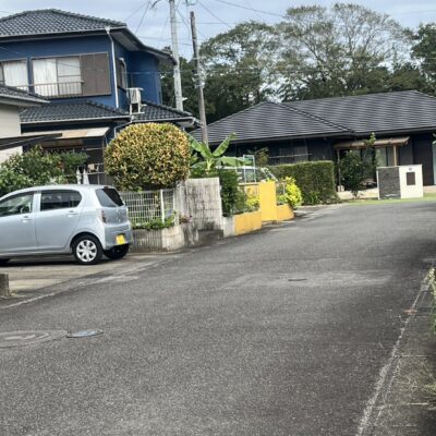 東側前面道路(周辺)